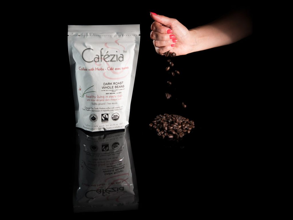 Bio organická kóšer kvalitná zrnková káva Cafézia