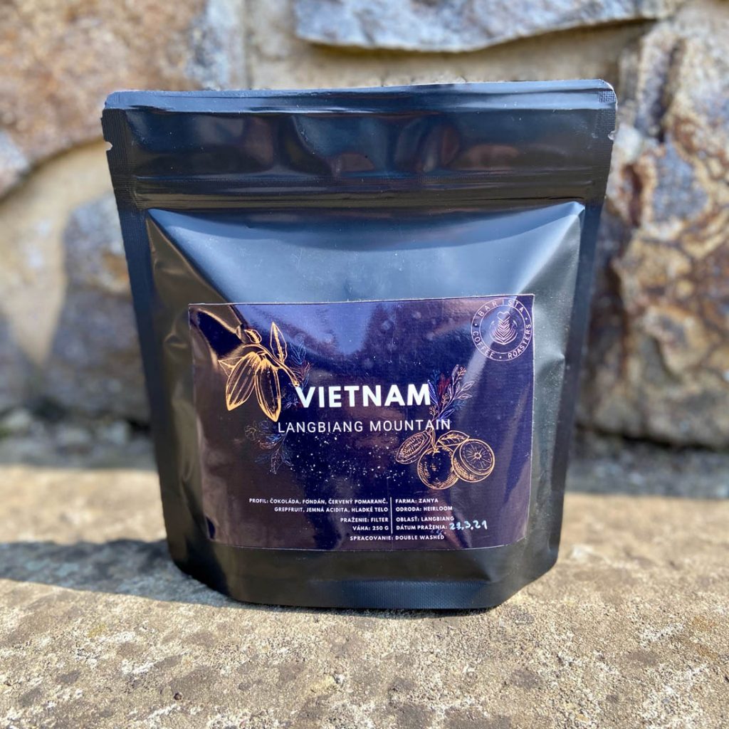 vietnamská káva od Slováka - Vietnam Lang Biang