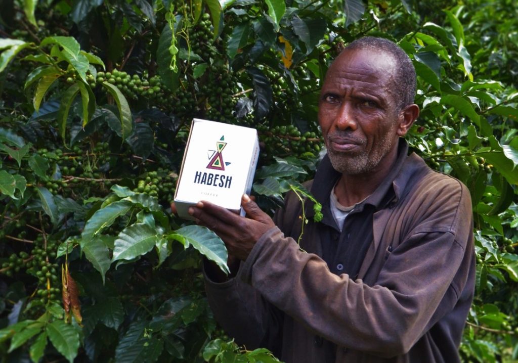 etiópska káva Habesh Coffee