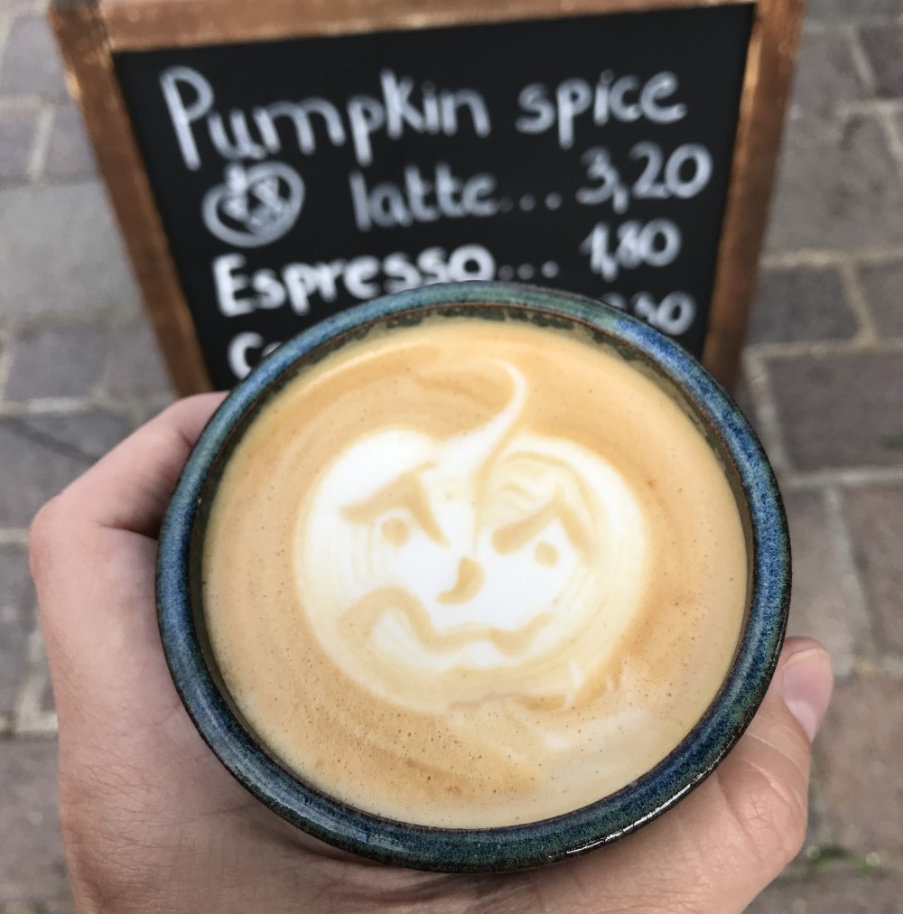 Pumpkin Spice Latté v Káva na bajku
