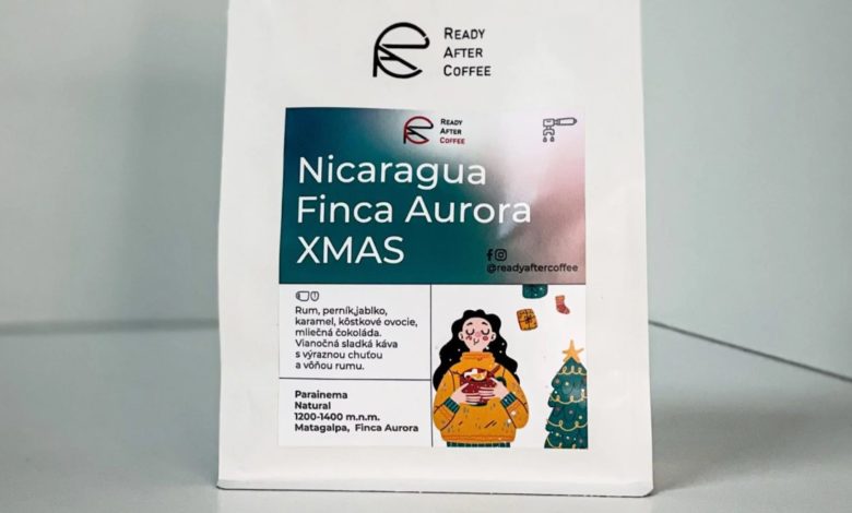 vianočná káva od Ready After Coffee - Nicaragua Finca Aurora XMAS