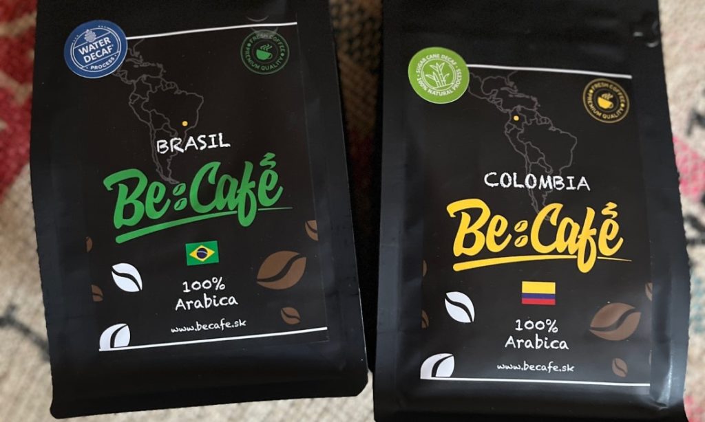 bezkofeínová káva Becafe