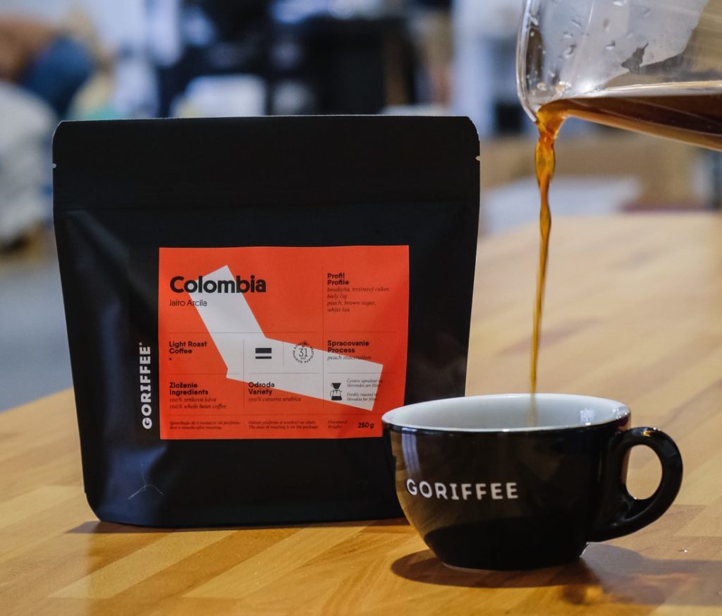 Colombia Jairo Arcila káva na filter