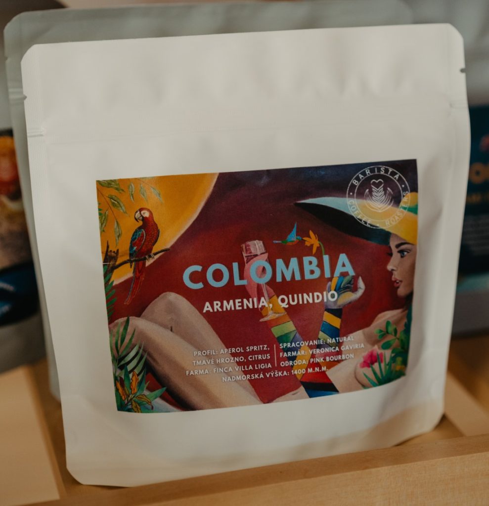 Colombia Armenia Quindio od Barista Coffee Roasters
