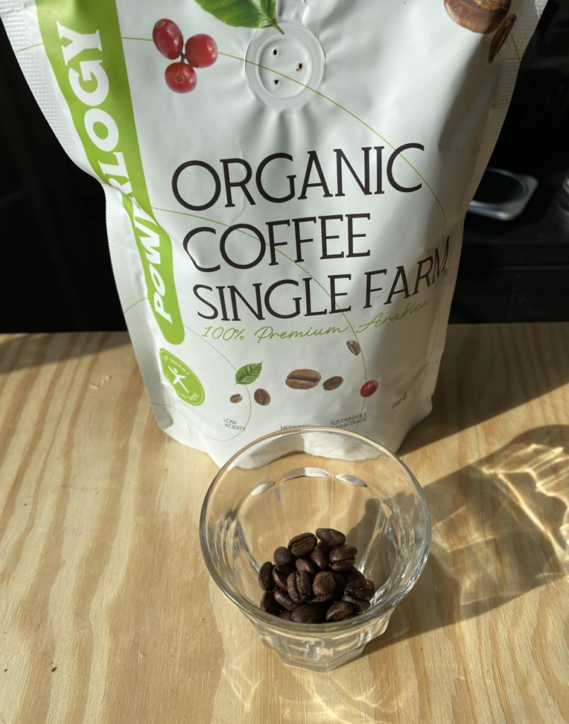 Powerlogy organic coffee single farm - zrná
