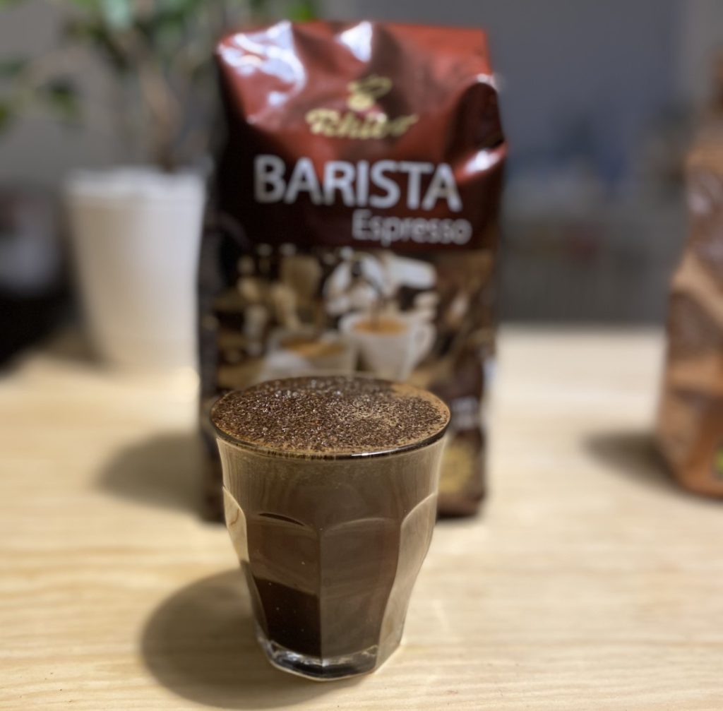 Tchibo Barista Espresso cupping