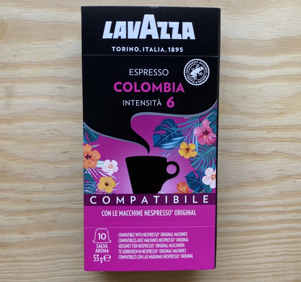 kapsule Nespresso Lavazza Colombia