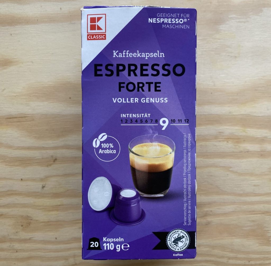 kávové kapsule K-Classic Espresso Forte