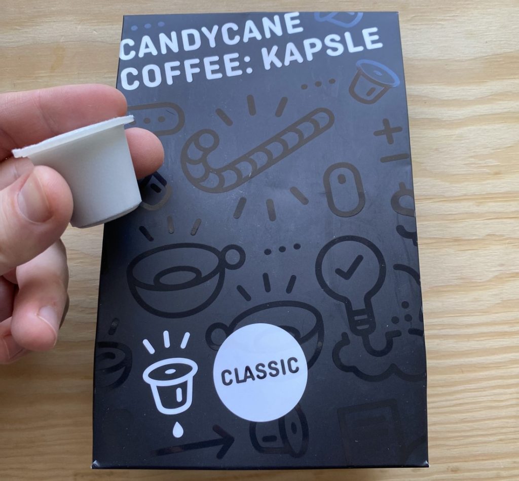 kávové kapsule Nespresso Candycane Classic (Brazil Jaguara)