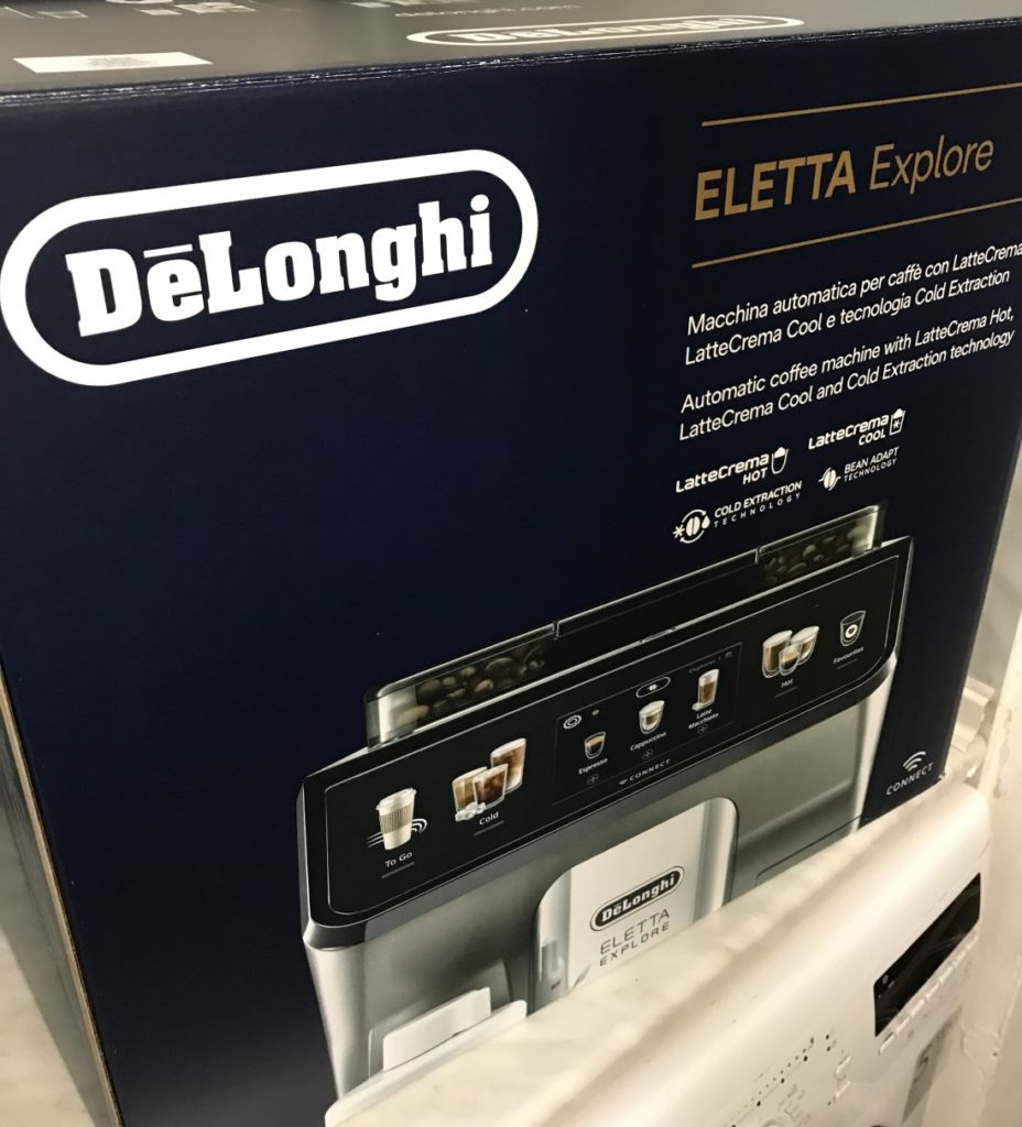 DeLonghi Eletta Explore v krabici