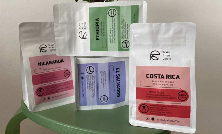 kávy od Ready After - Etiópia, Kostarika, Salvador a Nikaragua
