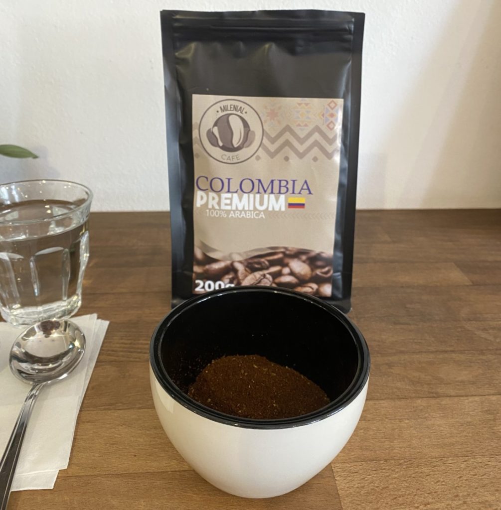Milenial Café Colombia mletá káva