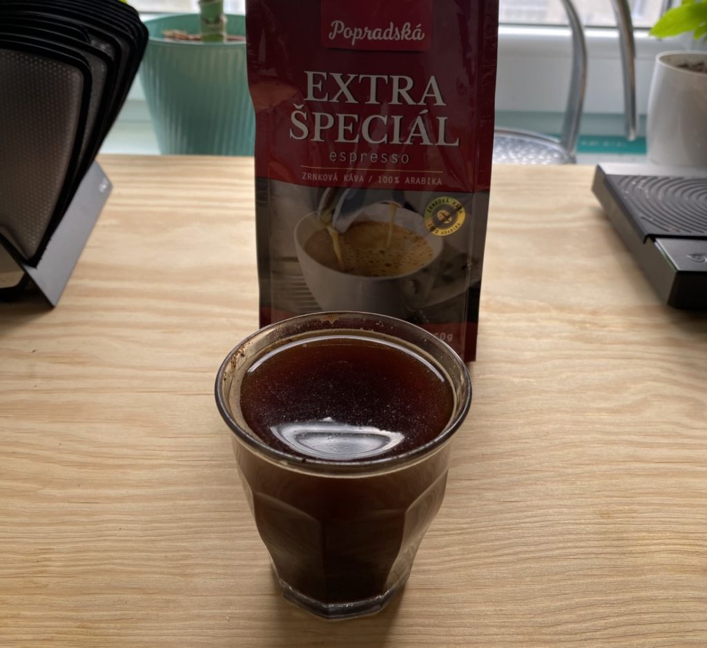 Popradská káva Extra špeciál - cupping