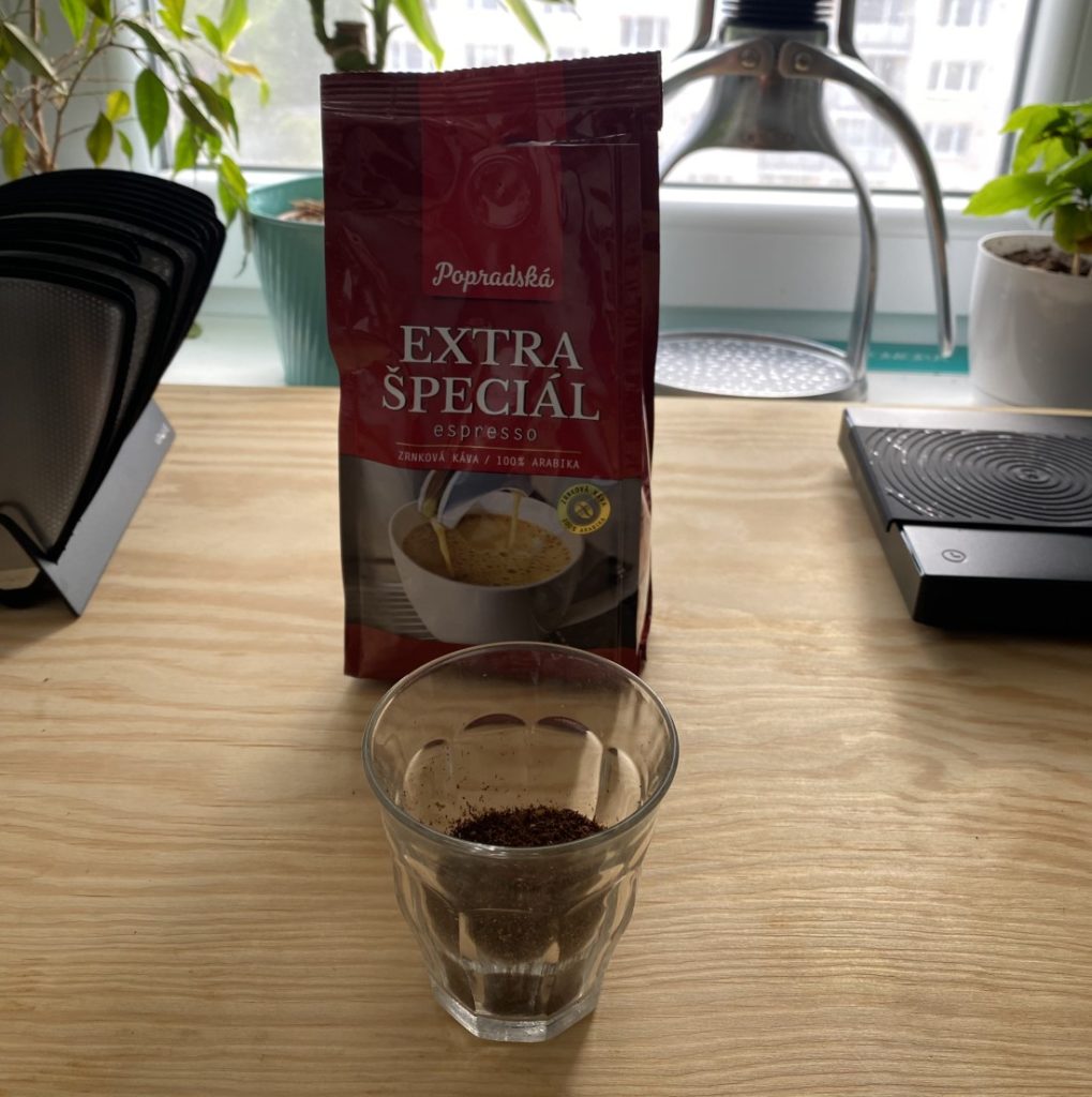 Popradská káva Extra špeciál - mletá káva