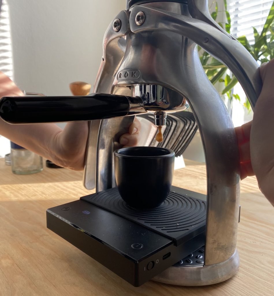 príprava kávy na ROK espresso