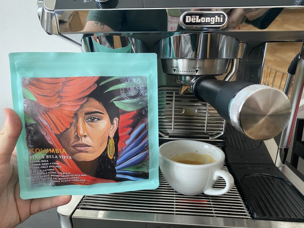 Kolumbia Finca Bela Vista - mätová káva - espresso