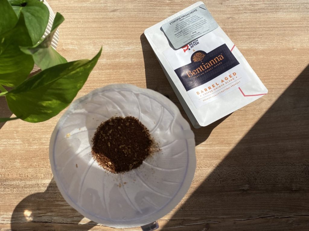 Bentianna od Ready After - mletá káva vo filtri