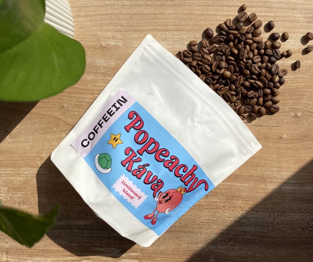 Coffeein - limitovaný blend Popeachy káva