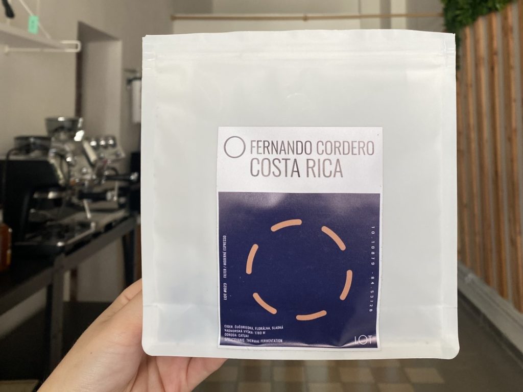 Fernando Cordero Costa Rica v labe Blogu o káve
