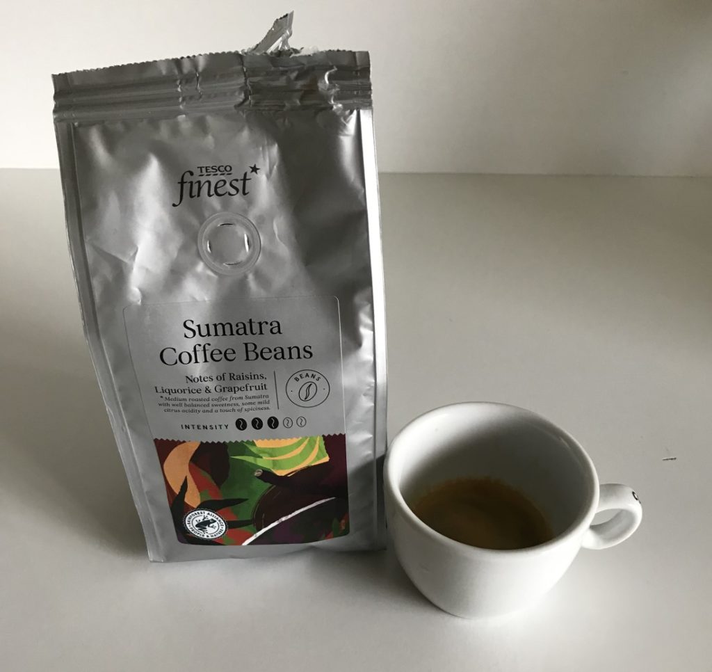 Tesco Finest Sumatra - espresso