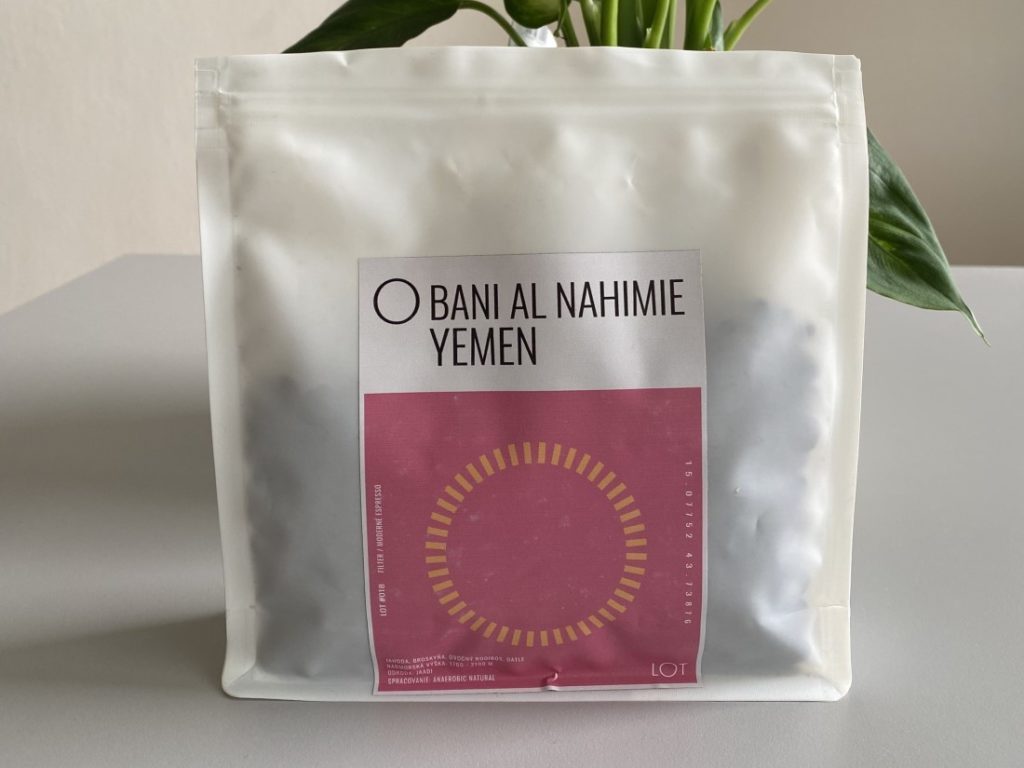Yemen Bani al Nahimie - LOT Roastery - obal