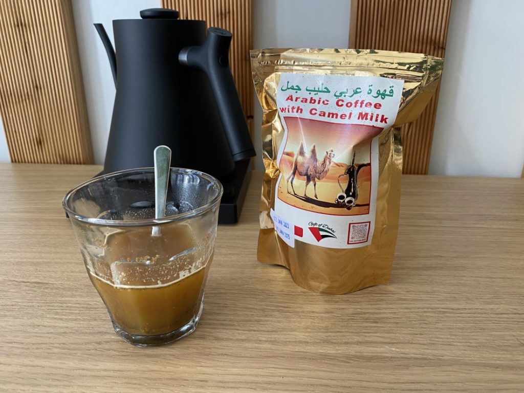 arabská káva s ťavím mliekom - turek