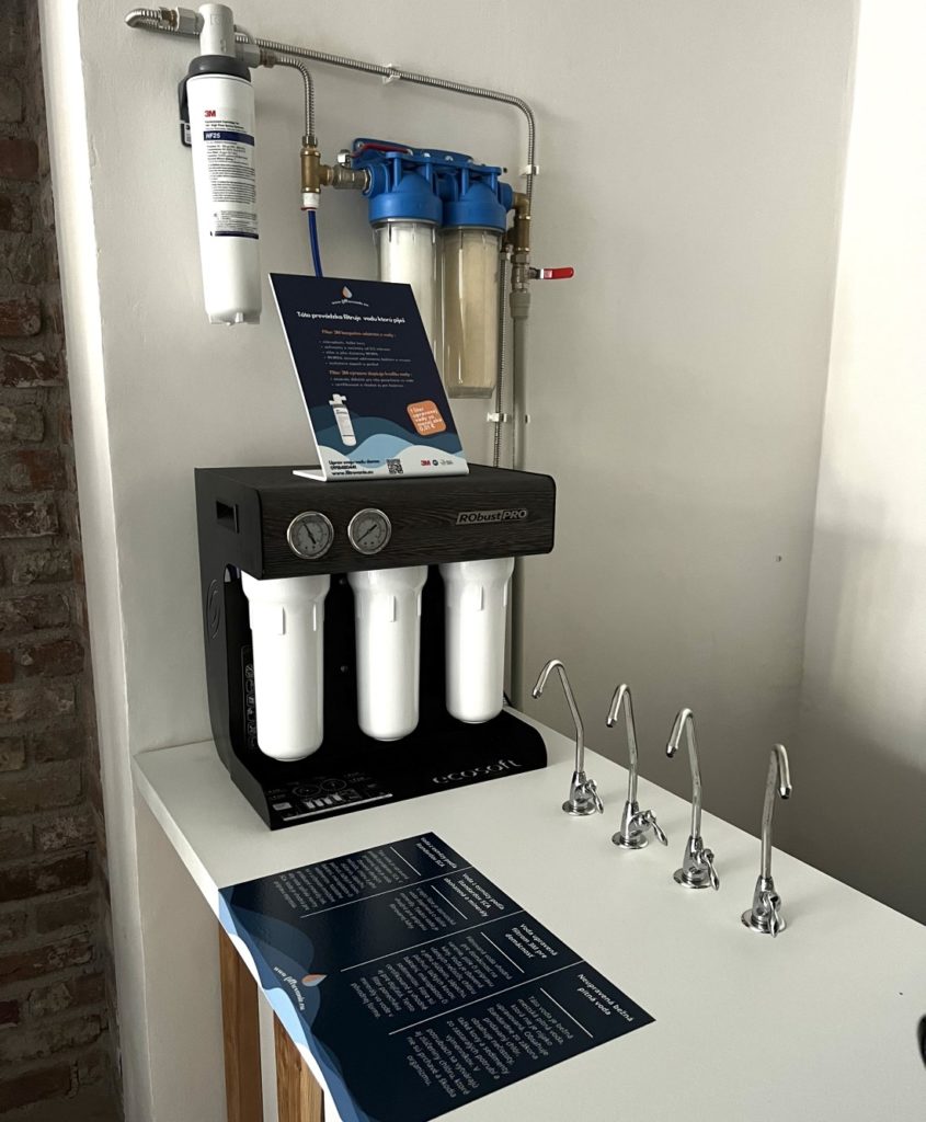 systém filtrovania vody v Blog o káve labe