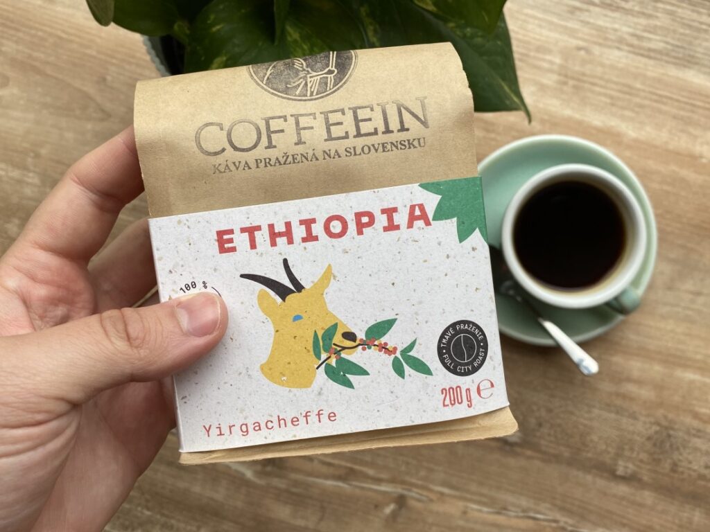 Ethiopia Yirgacheffe - Coffeein - obal spredu