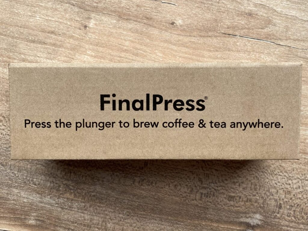FinalPress v krabici