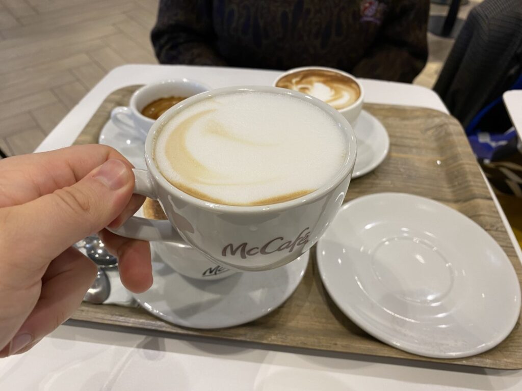 McCafé - cappuccino