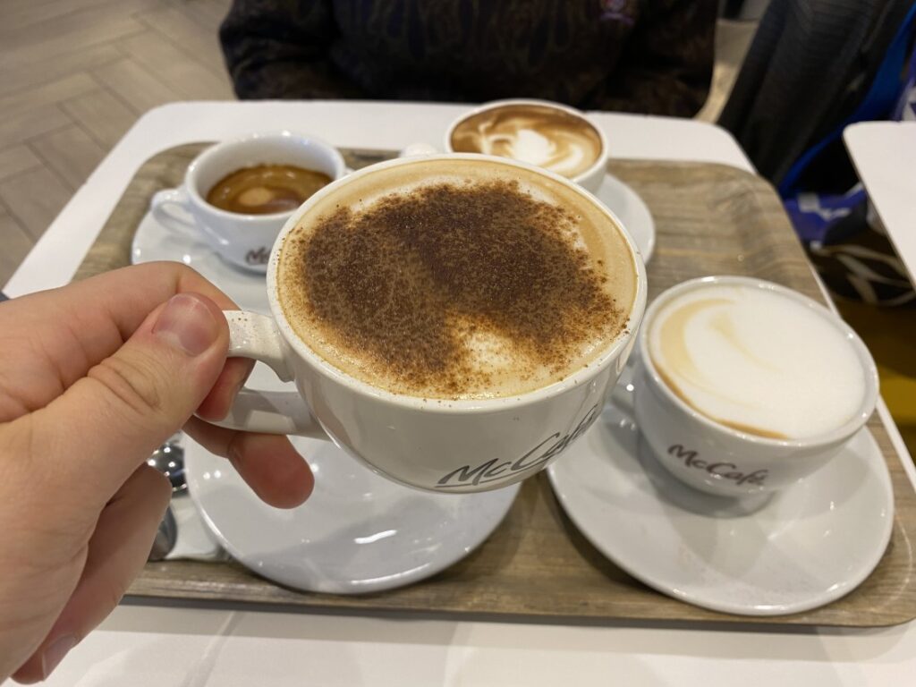 McCafé - perníkové cappuccino
