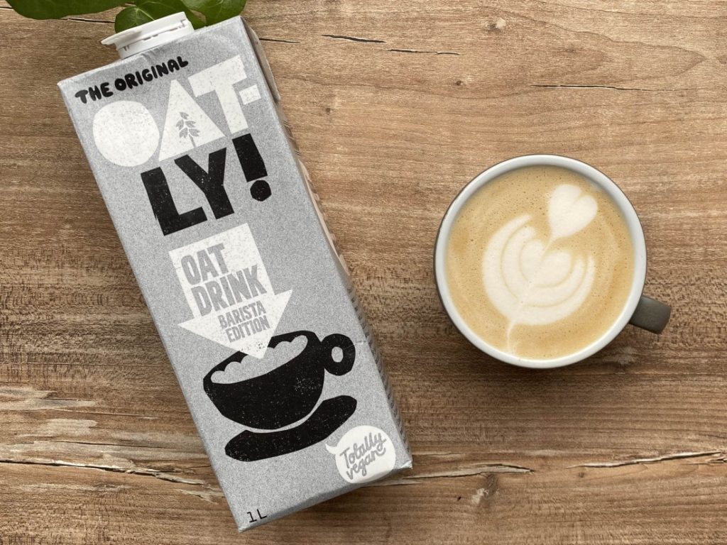 Oatly - oat drink - cappuccino