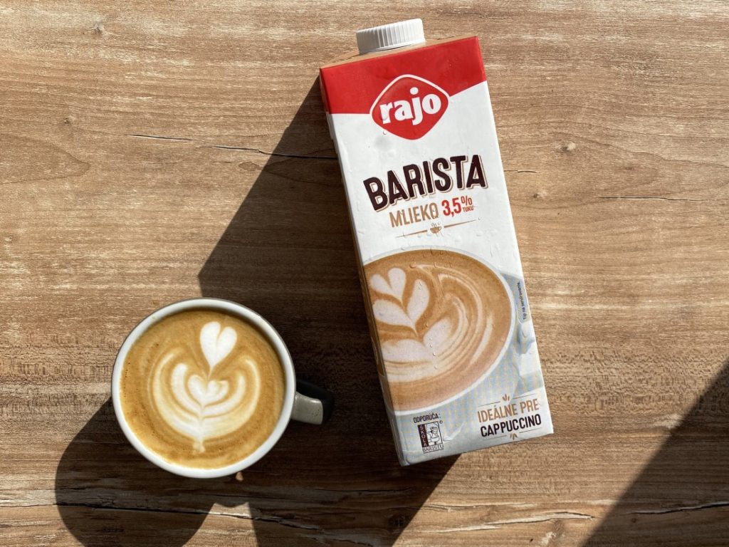 Rajo - Barista - plnotučné mlieko - cappuccino