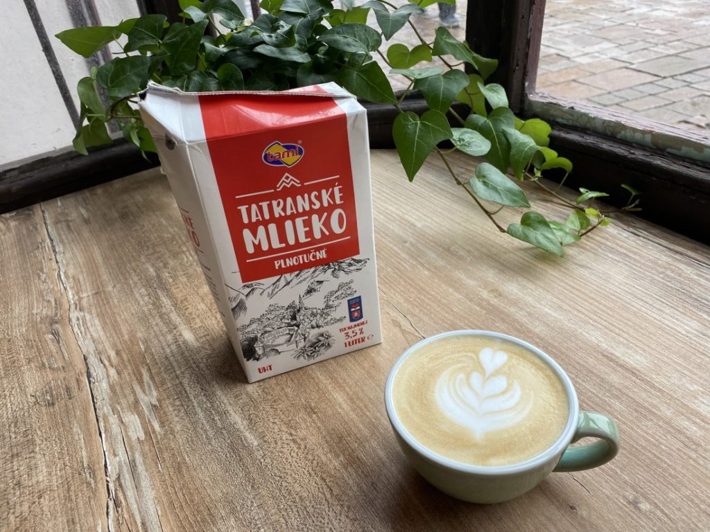 Tami - Tatranské mlieko plnotučné - cappuccino