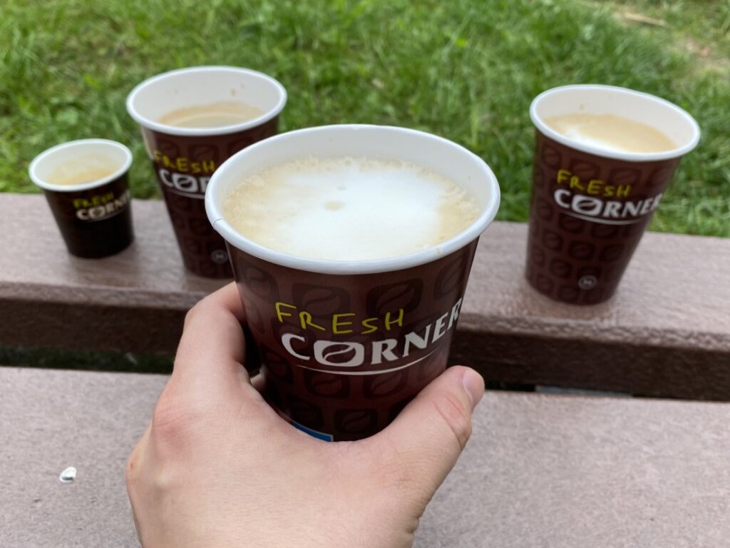 cappuccino - káva z Fresh Corneru
