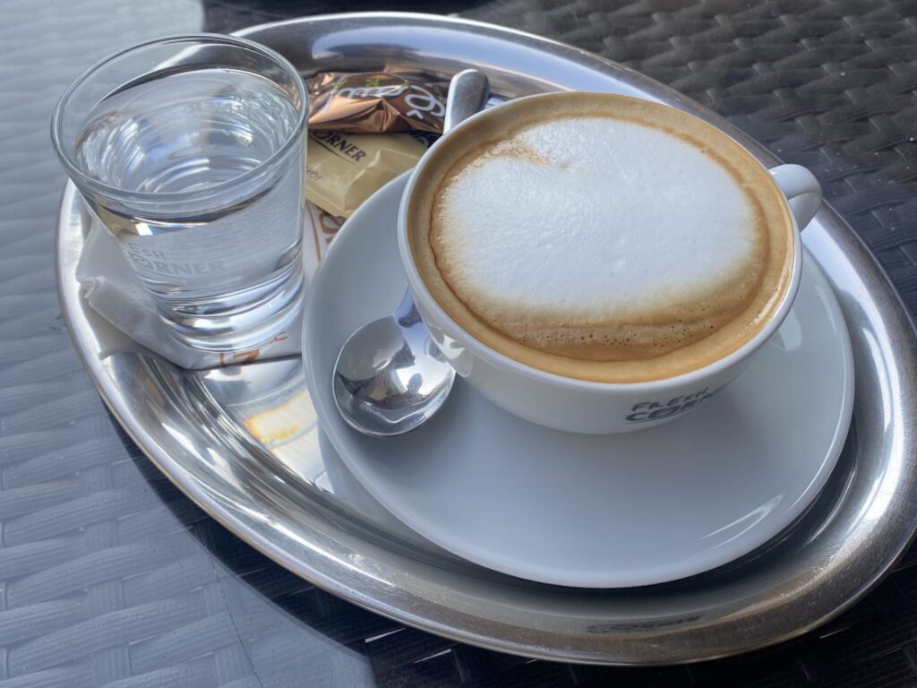 cappuccino na Slovnafte - Fresh Corner