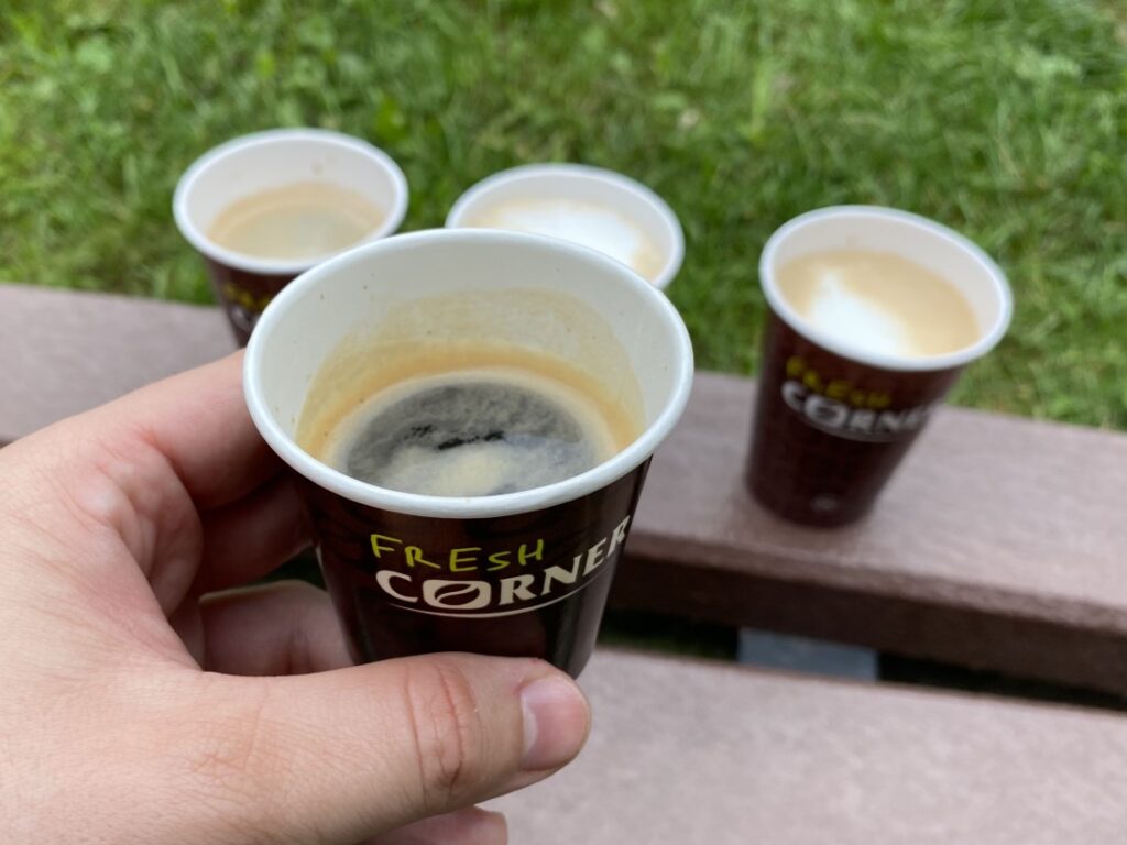 dvojité espresso Fresh Corner