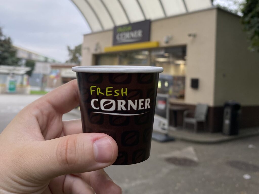 káva na Slovnafte - Fresh Corner