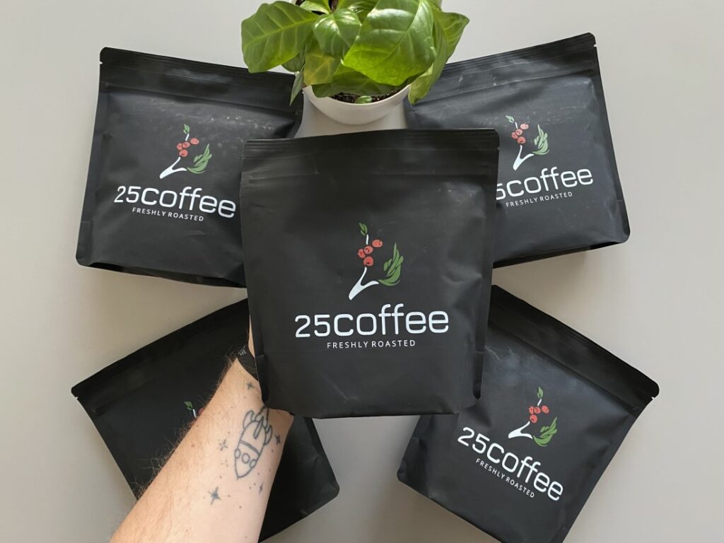 25COFFEE - ponuka káv