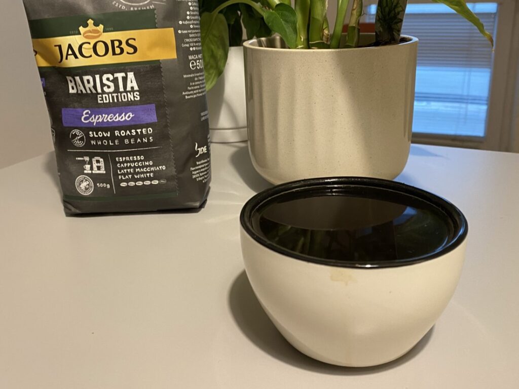 Jacobs Barista Espresso - cupping