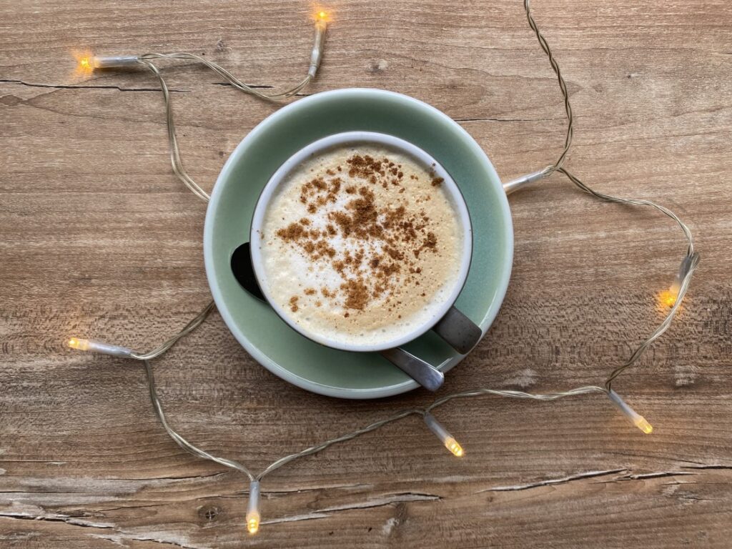 perníkové cappuccino
