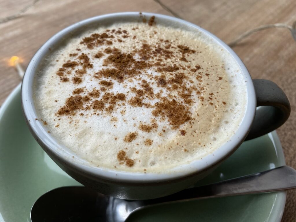 perníkové cappuccino - detail