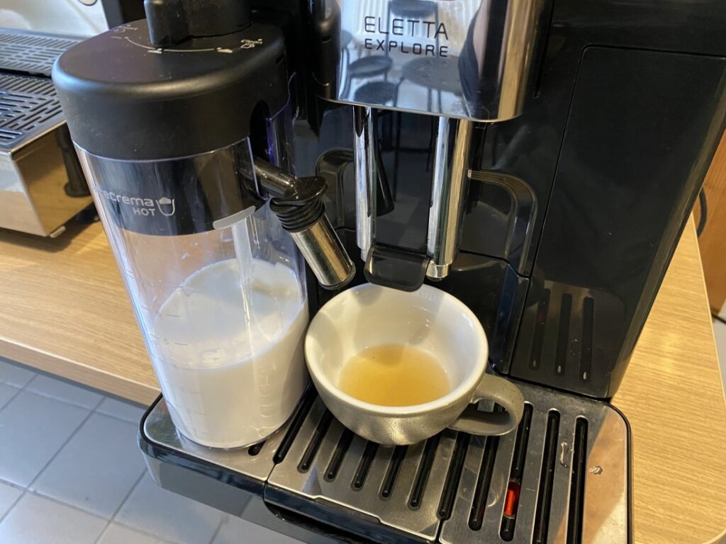 perníkové cappuccino - začiatok prípravy