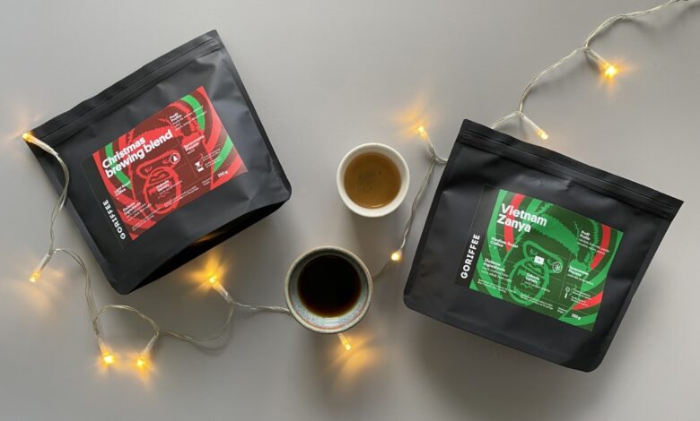 vianočné kávy od Goriffee na Vianoce 2023