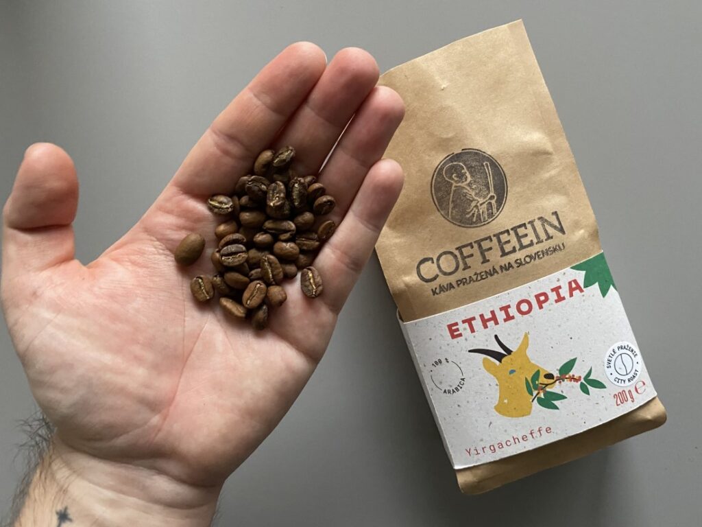 Ethiopia Yirgacheffe od Coffeeinu - zrná