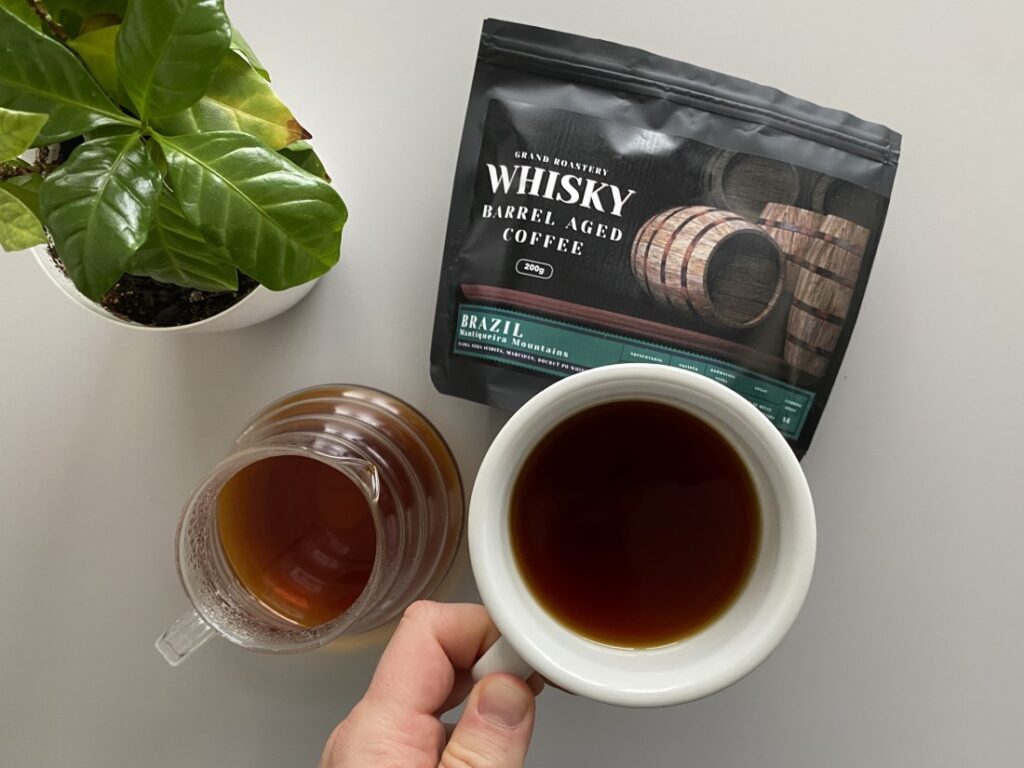 káva naložená v sudoch od whisky Nestville - filtrovaná káva