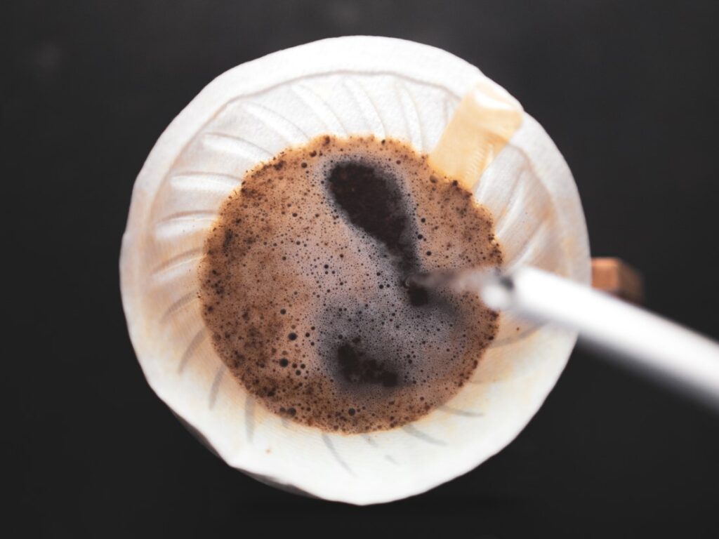 príprava filtrovanej kávy