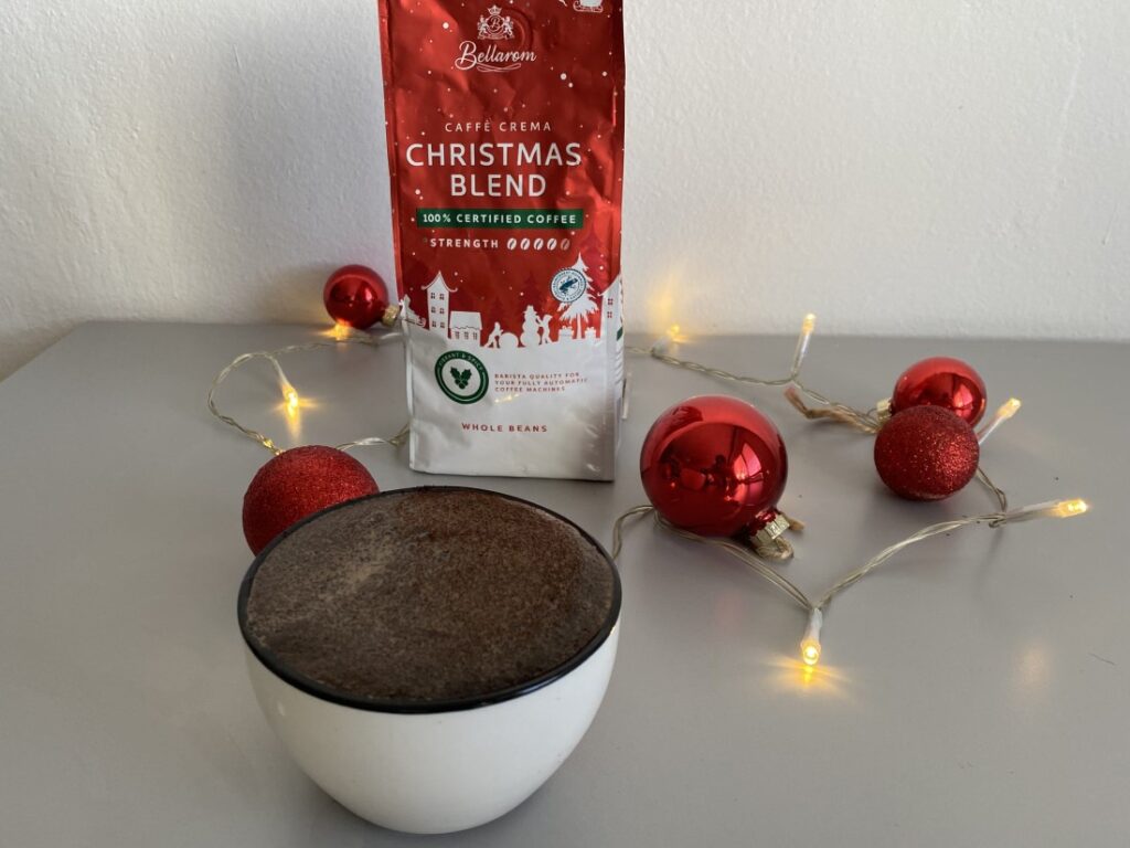 vianočná káva z Lidla - Christmas Blend - cupping