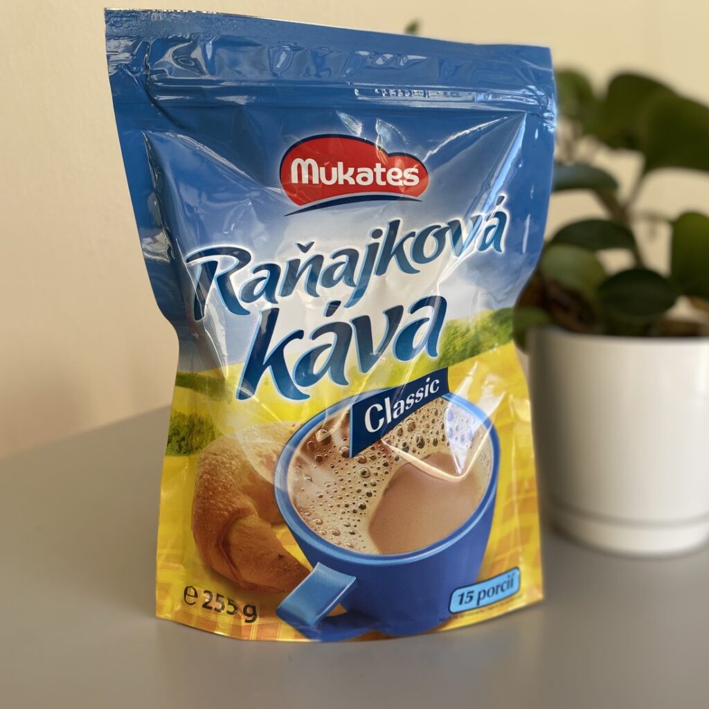 Raňajková káva - obal