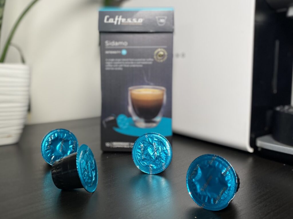 kávové kapsuly Caffesso Sidamo